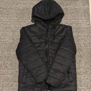 Michael Kors Kids Black Puffer Jacket